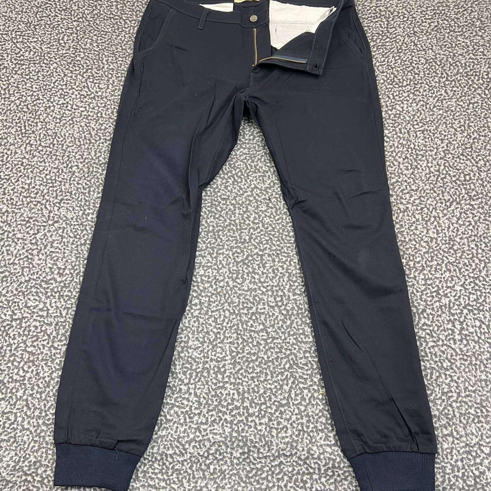 Rustic Dime Jeans Men 36x32 Navy Jogger‎ Denim Pants Outdoor Pocket Adult